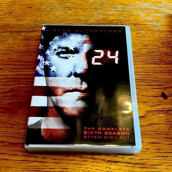 24 - Complete Season 6th - 7 DVDs - NWT - Kiefer Sutherland - Picture 1 of 3